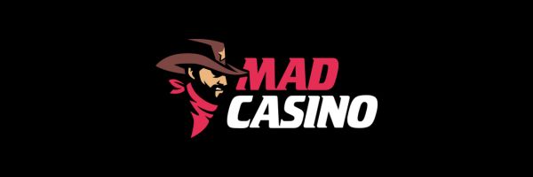Mad Casino lobby showing the 777% welcome match on pokies
