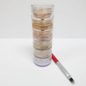xanthelasma stack lighr shades and brush